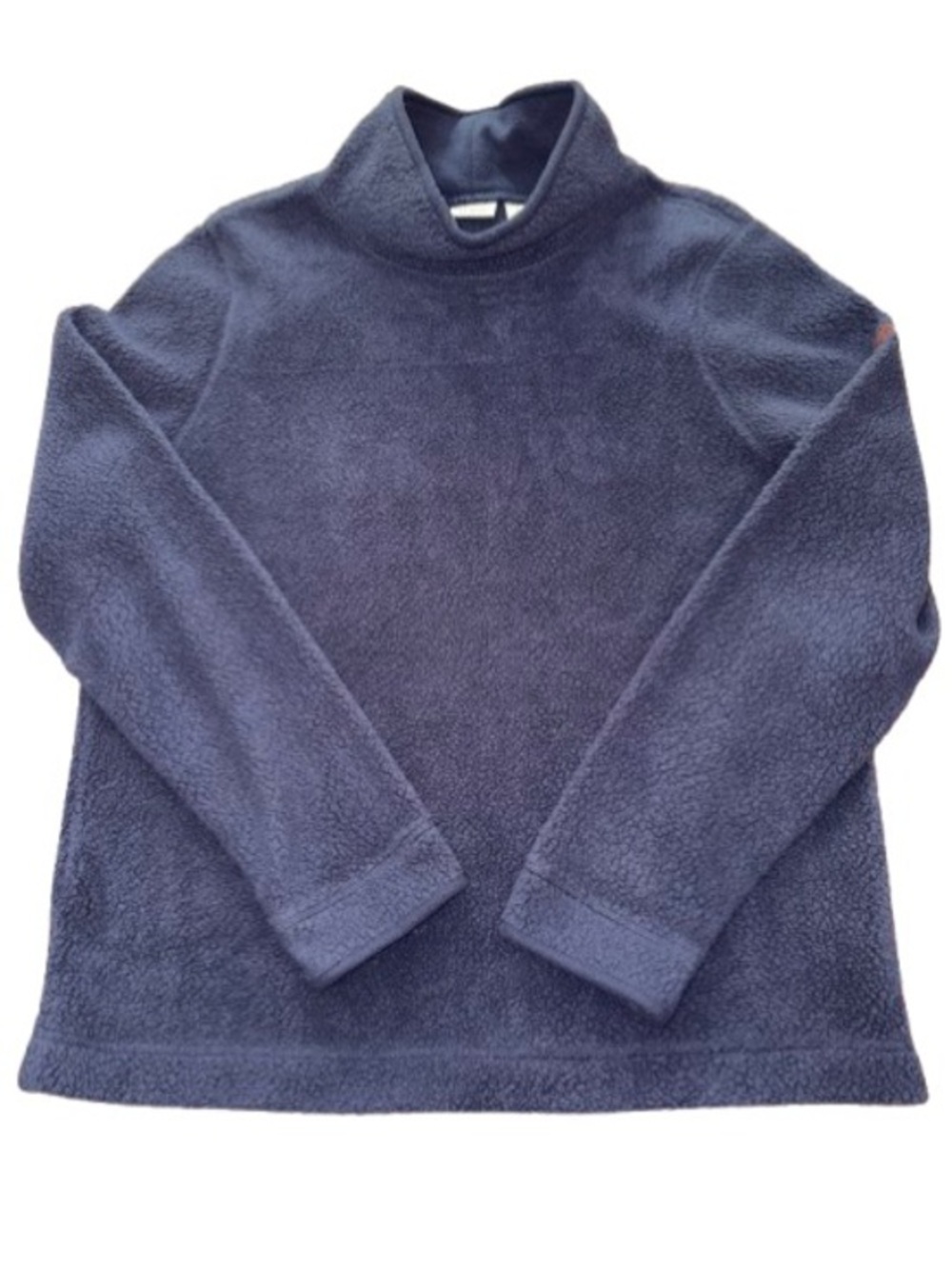 L.L. Bean Navy Turtleneck Fleece Sweater size L